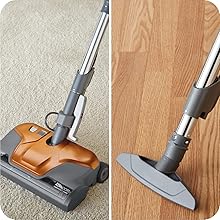 Kenmore 81214 200 Series Pet Friendly Lightweight Bagged Canister Vacuum with HEPA, 2 Motor System, and 3 Cleaning Tools-Orange detail 3