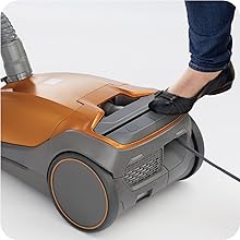Kenmore 81214 200 Series Pet Friendly Lightweight Bagged Canister Vacuum with HEPA, 2 Motor System, and 3 Cleaning Tools-Orange detail 8