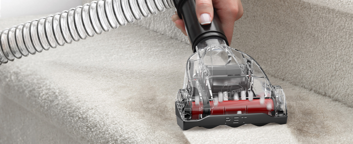 Hoover WindTunnel Cord Rewind Pro Bagless Vacuum Cleaner, Corded Upright Vacuum Cleaner for Carpet and Hard Floor, Automatic Cord Rewind, Corded Vacuum Cleaners for Home Use detail 7