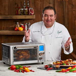 Emeril Lagasse Everyday 360 Stainless Steel Air Fryer, 360° Quick Cook Technology, XL capacity, 9-in-1, 12 Pre-Set Cooking Functions including Bake, Rotisserie, Broil, Pizza, Slow Cook, Toaster detail 6