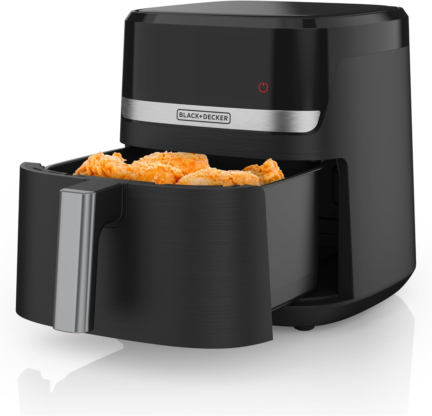 BLACK+DECKER Purifry 6QT Air Fryer, Crispy Deep Fried Taste without the Fat, Plus Bake, Dehydrate, and Keep Food Warm, Digital Touchscreen and Auto Shut-Off detail 9