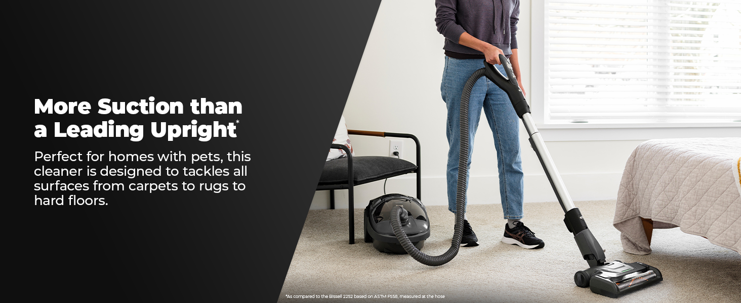 Kenmore BC4039 600 Series Pet Friendly Bagged Canister Vacuum with POP-N-GO, Pet PowerMate, Hair Eliminator Brushroll, HEPA Filter, Performance Indicator, Extended Reach and Auto Cord Rewind detail 2