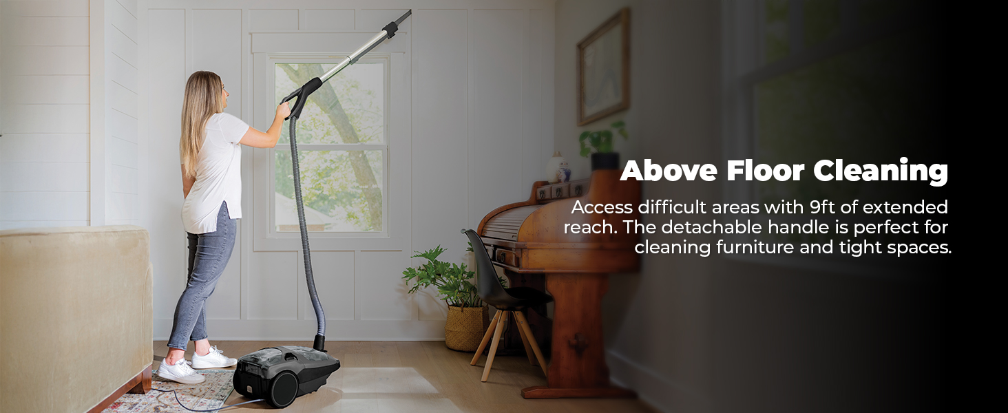 Kenmore BC4039 600 Series Pet Friendly Bagged Canister Vacuum with POP-N-GO, Pet PowerMate, Hair Eliminator Brushroll, HEPA Filter, Performance Indicator, Extended Reach and Auto Cord Rewind detail 6