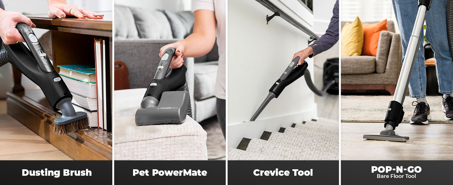 Kenmore BC4039 600 Series Pet Friendly Bagged Canister Vacuum with POP-N-GO, Pet PowerMate, Hair Eliminator Brushroll, HEPA Filter, Performance Indicator, Extended Reach and Auto Cord Rewind detail 9