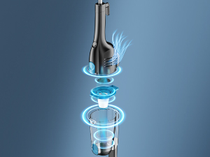 Vazone R6X Corded Stick Vacuum Cleaners for Home, 20Kpa Powerful Suction Stick Vacuum with 16Ft Cord, 2 in 1 Lightweight Handheld Vacuum Cleaner for Hardwood Floor Pet Hair detail 4