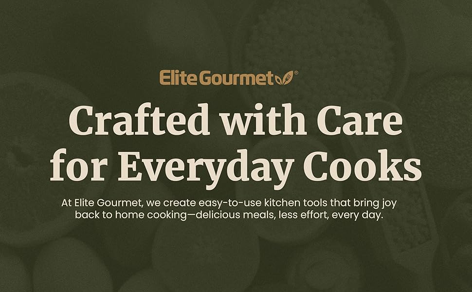 Elite Gourmet Compact 8.5Qt Air Fryer Oven - Mini Countertop Air Fryer with Adjustable Time & Temperature Controls, 800W, Includes Air Fry Basket, Bake Pan & Recipes, Stainless Steel detail 1