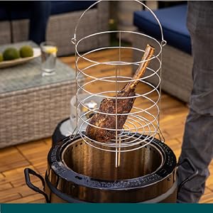 Charbroil The Big Easy Oil-Less Turkey Fryer | Outdoor Air Fryer | Propane Cooker, Black - 24102165 detail 4