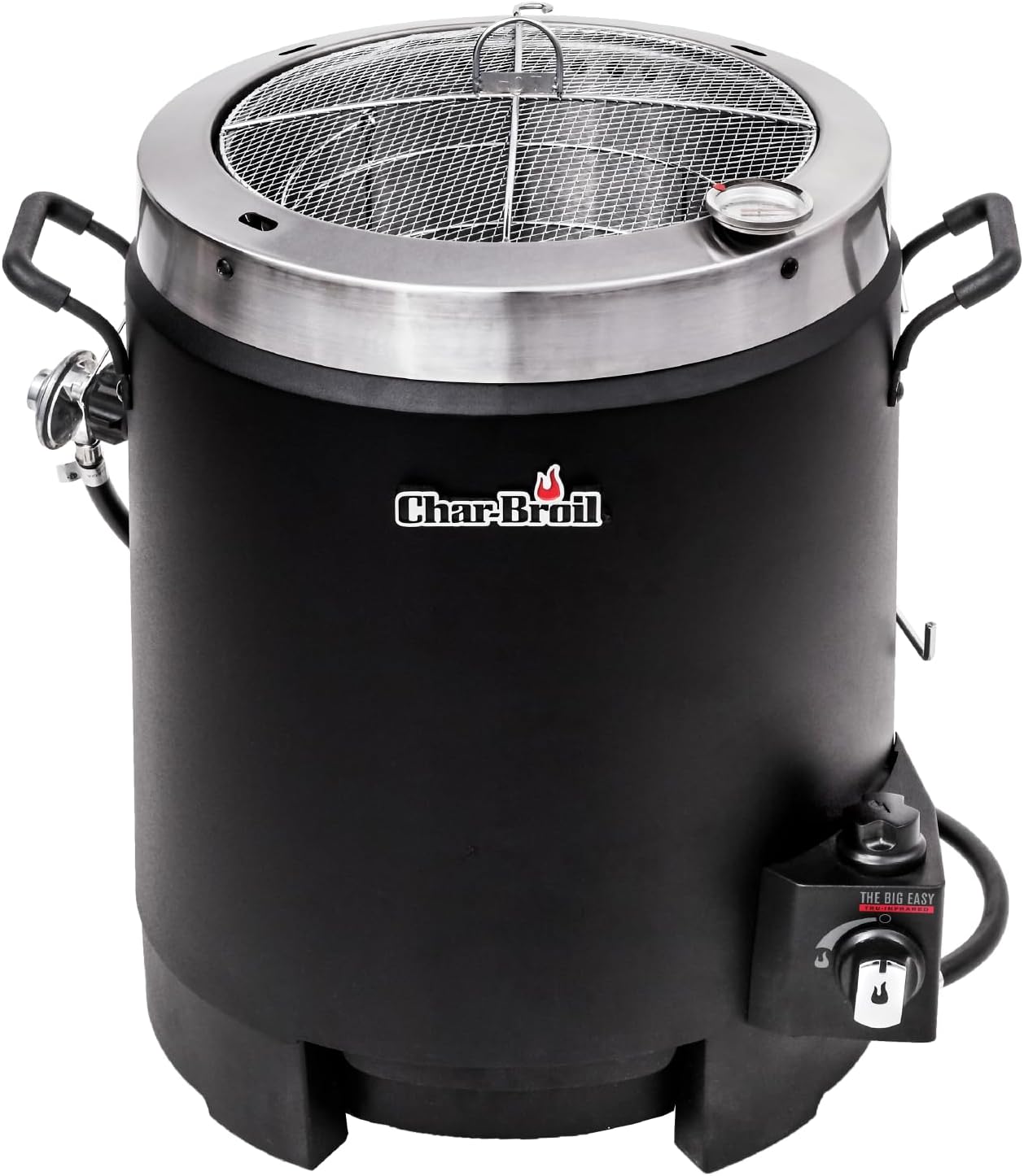 Charbroil The Big Easy Oil-Less Turkey Fryer | Outdoor Air Fryer | Propane Cooker, Black - 24102165 detail 8