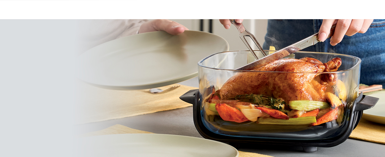 Ninja Crispi 4-in-1 Glass Air Fryer | 450°F | Non-Toxic | 4QT & 6-Cup Glass Containers w/Lids | Microwave, Freezer, Dishwasher Safe | Max Crisp, Air Fry, Bake, Recrisp | Mint | FN101MT detail 17
