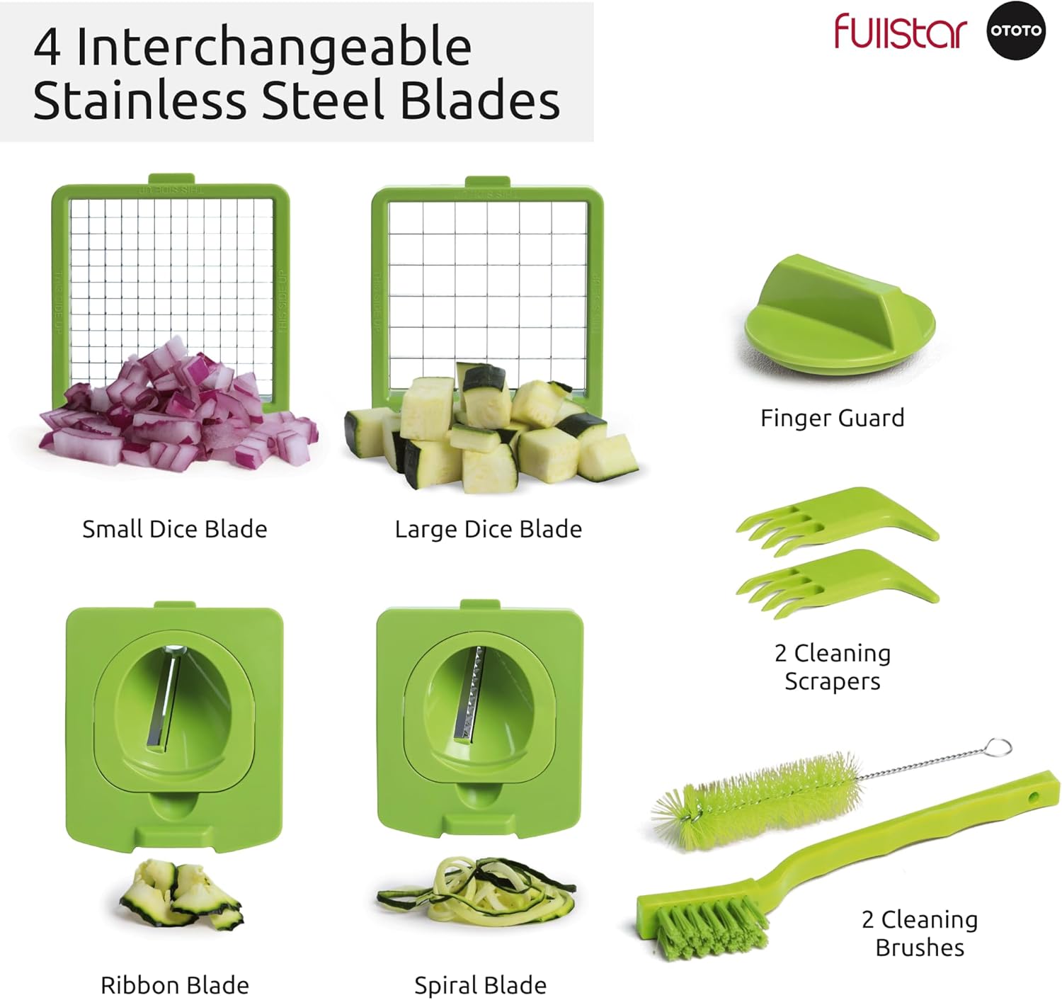 fullstar NEW Fullstar X OTOTO Croc Chop Vegetable Chopper & Slicer - - View 4