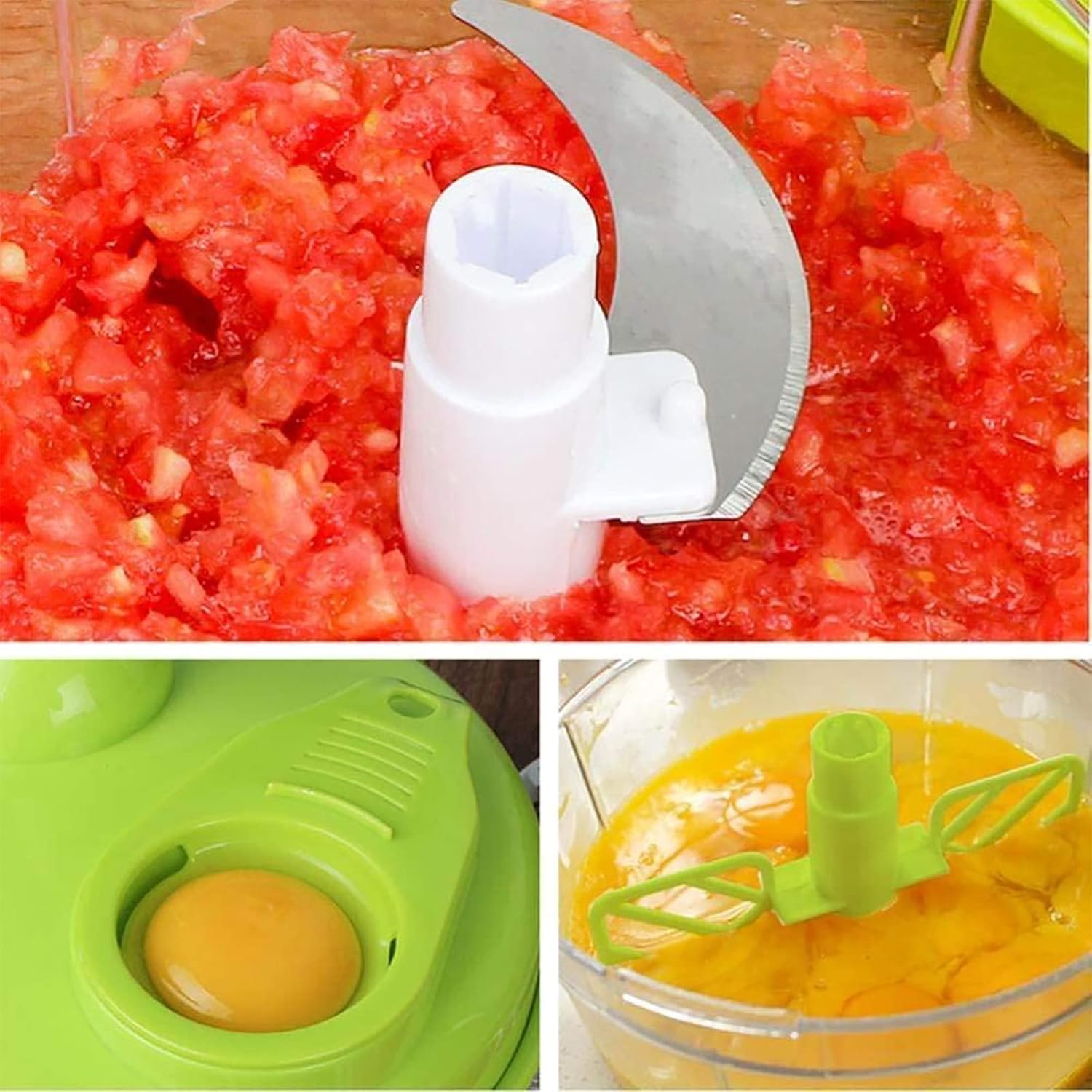 Tenta Kitchen Food processes Hand Crank Food Processor/Manual Food Chopper/Meat - View 5