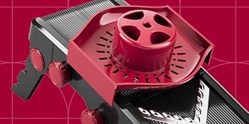Mueller Austria Mandoline Slicer for Kitchen, Adjustable Vegetable Chopper, Fruit, Cheese Grater, Potato Chips Slicer - Black detail 8