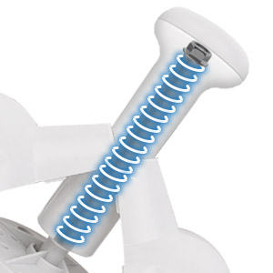 Vegetable Chopper, Food Chopper Manual Hand, Onion, Salad, Garlic, Nut & Veggie Cutter, Dishwasher Safe, White detail 4