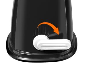 5 Blades Rotary Cheese Grater Hand Crank Vegetable Chopper Shredder Spiralizer Slicer Mandoline for Vegetable & Cheese & Fruit, Food Chopper for Kitchen with Blades Storage Box & Suction Base (Black) detail 10