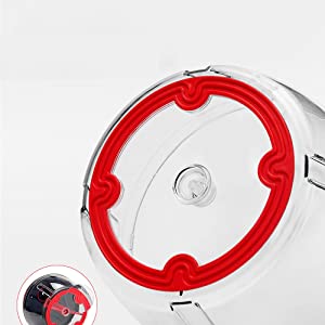 Multi-Functional Manual Food Processor,8 Cup Hand-powered Crank Chopper,Mincer Blender with Clear Container,for Vegetables Meat Fruits Nuts Herbs Onions detail 6