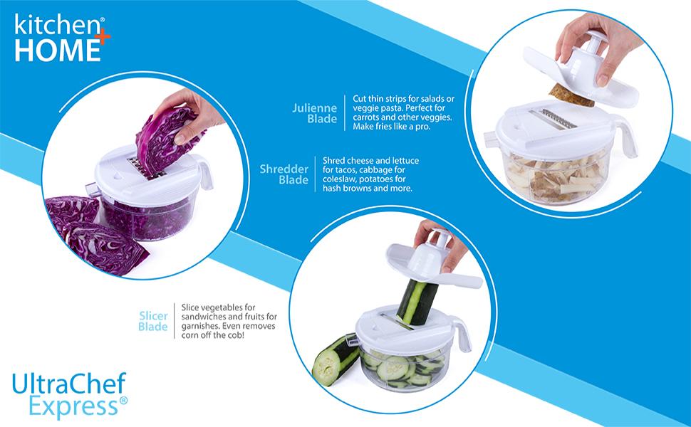 7 in 1 Food Chopper - As Seen on TV Manual Food Processor detail 3