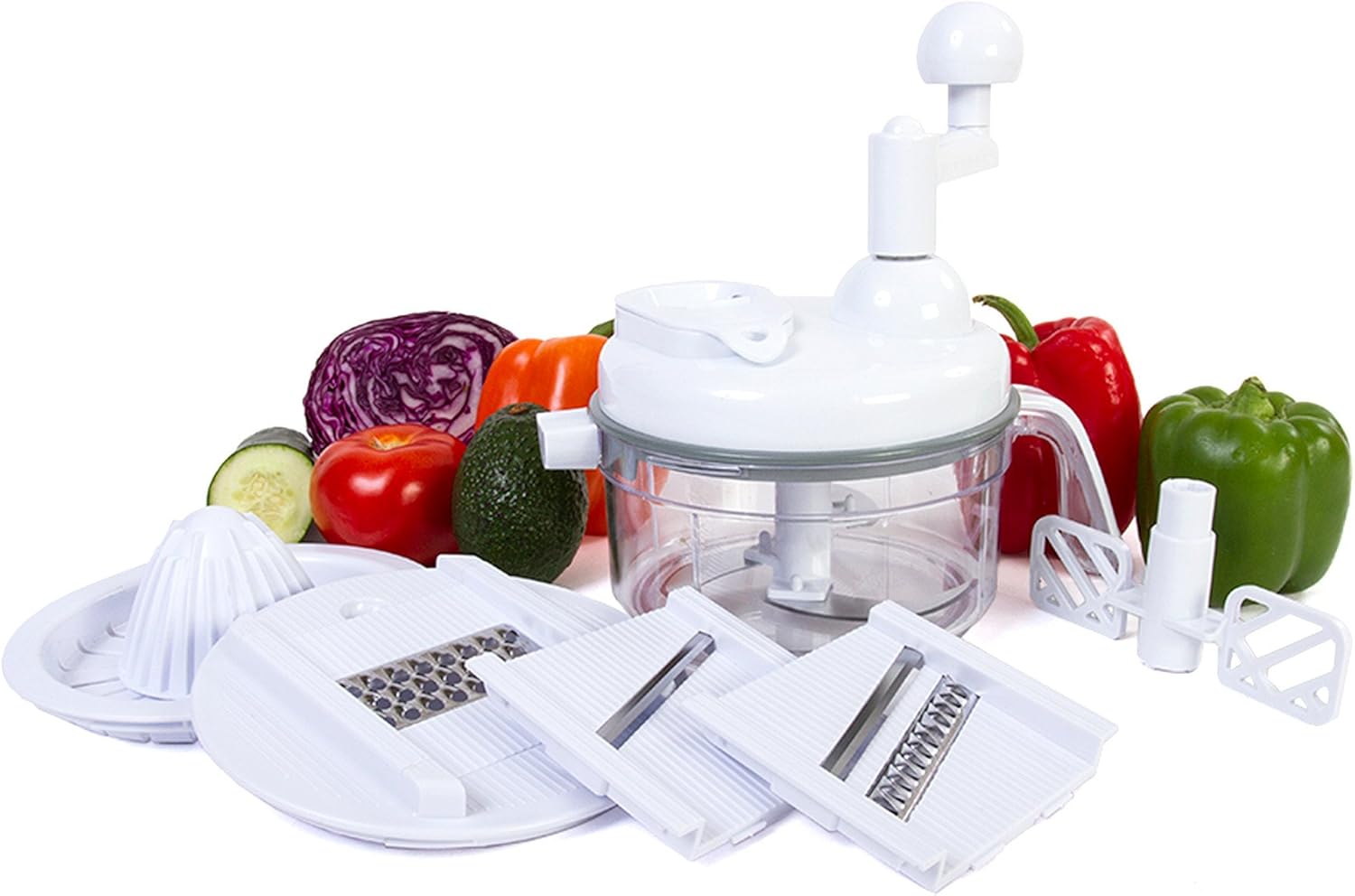 7 in 1 Food Chopper - As Seen on TV Manual Food Processor detail 6