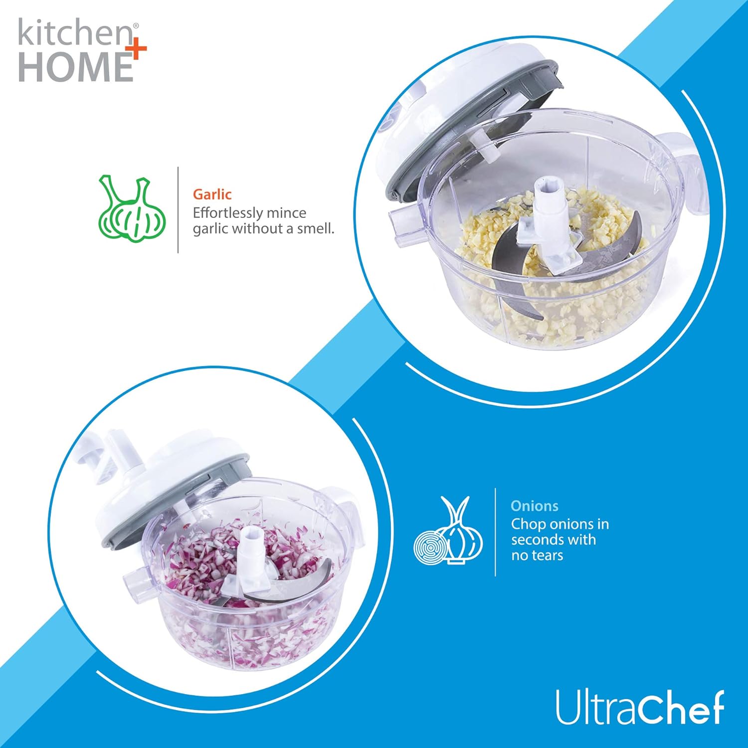 7 in 1 Food Chopper - As Seen on TV Manual Food Processor detail 8