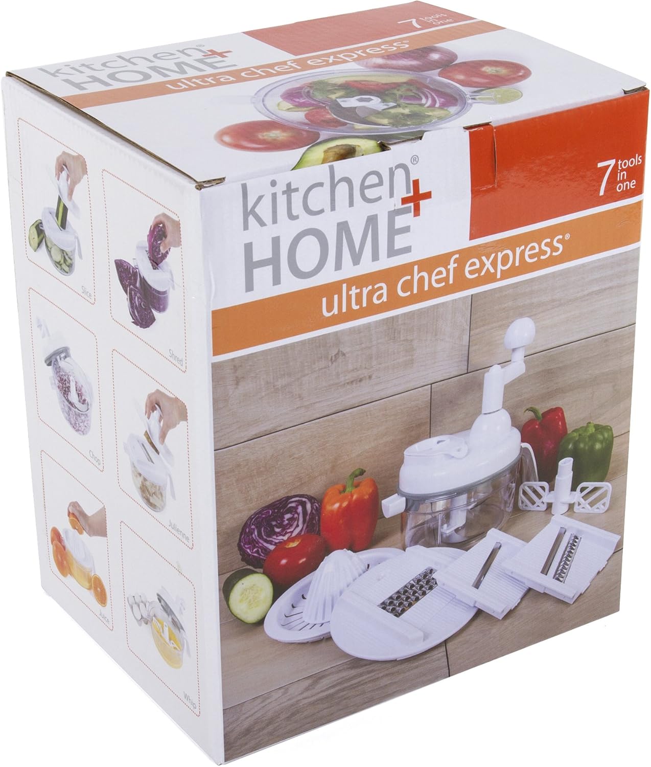 7 in 1 Food Chopper - As Seen on TV Manual Food Processor detail 14