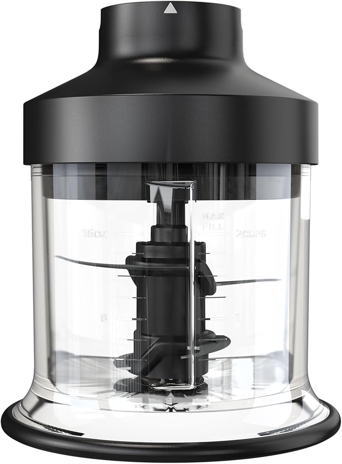 Ninja Foodi Power Chopper 3-Cup Food Processor Bowl Accessory | Compatible with the Ninja Power Mixer System (CI100 Series) | Includes Bowl, Storage Lid & Blade Assembly | Black | XSKKITCHPR detail 1