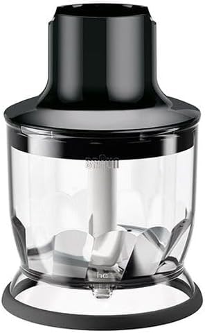 Braun MQS200BK MultiQuick Chopper Hand Blender Attachment, 1.5-Cup detail 1