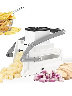 Starfrit Pro Fry Cutter & Cuber - 3-in-1 - Homemade French Fries, Slices and Diced Cubes Potato & Vegetable detail 2