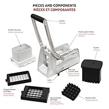Starfrit Pro Fry Cutter & Cuber - 3-in-1 - Homemade French Fries, Slices and Diced Cubes Potato & Vegetable detail 5