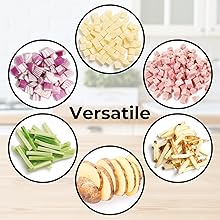 Starfrit Pro Fry Cutter & Cuber - 3-in-1 - Homemade French Fries, Slices and Diced Cubes Potato & Vegetable detail 6