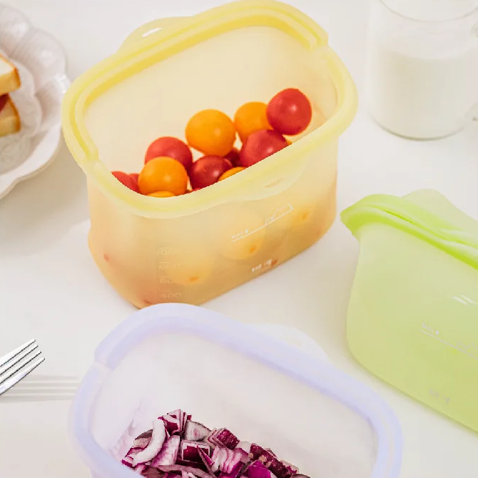 Stand-up Resealable Food Storage Bag - View 3