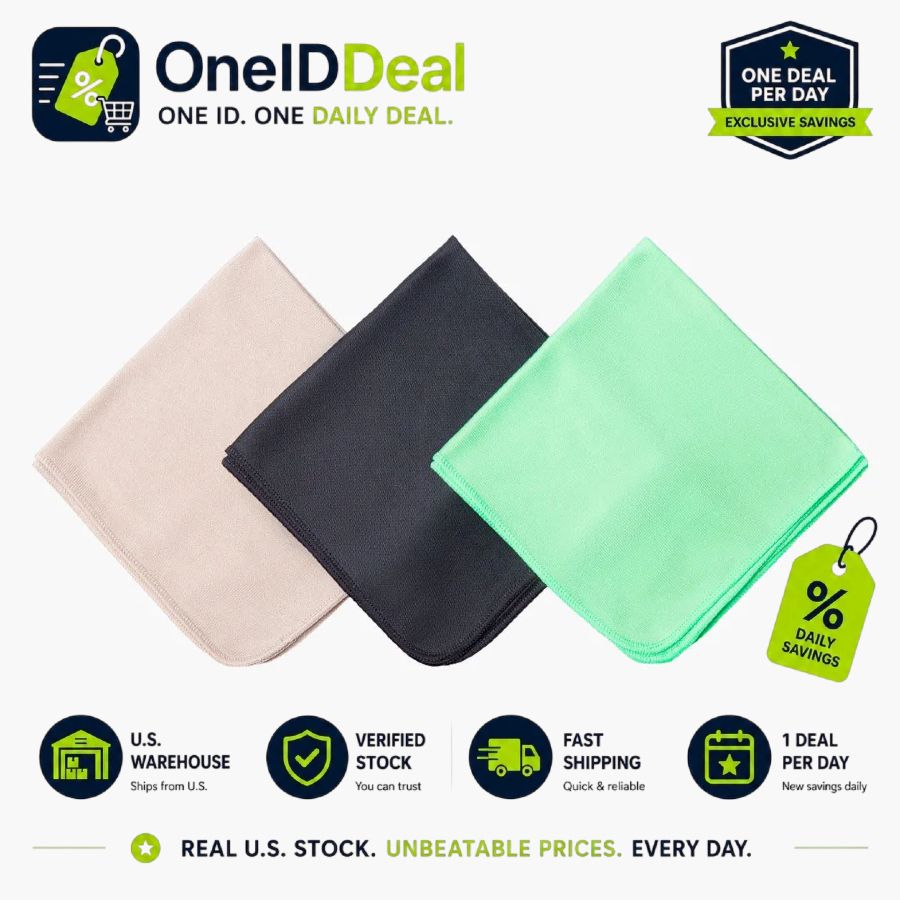 Glass & Electronics Cloths (2-pack)